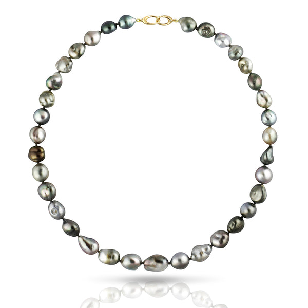 Tahitian KESHI Strand -  44cm  - TKNS004