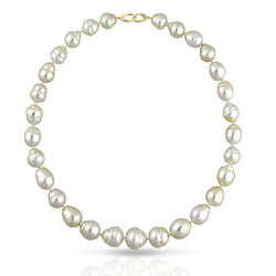 South Sea Strand Collier Necklace - CIRCLED 44cm - STNESSYGCL004 - NANIHI  TAHITIAN  PEARLS